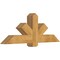 Ekena Millwork Kennewick Rough Sawn Timber Gable Bracket, Western Red Cedar, 60"W x 22"H x 6"D x 6"F, 9/12 Pitch GBW060X22X0606KEN00RWR - alternate 2